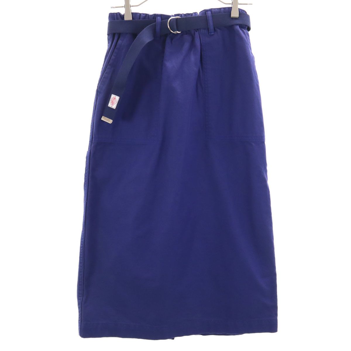 新品タグ付き　DANTON サイズ36　サロペットスカート　ネイビー 新品タグ付き DANTON サイズ36 サロペットスカート ネイビー