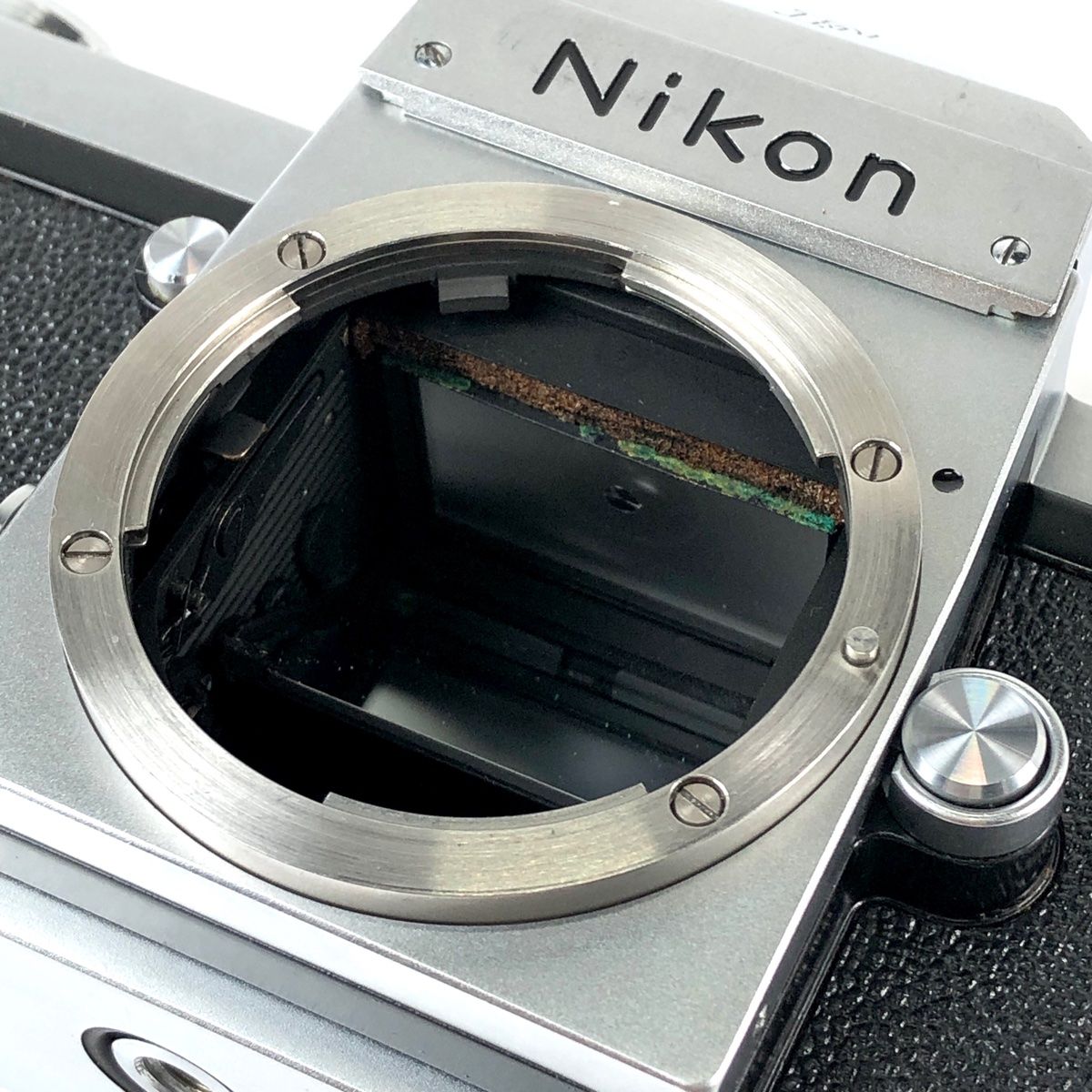 ニコン Nikon F アイレベル シルバー ボディ フィルム マニュアル