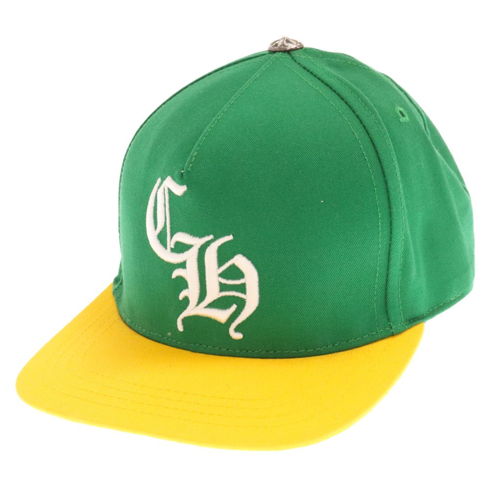 CHROME HEARTS (クロムハーツ) CH BASEBALL TRUCKER CAP CHロゴ刺繍 
