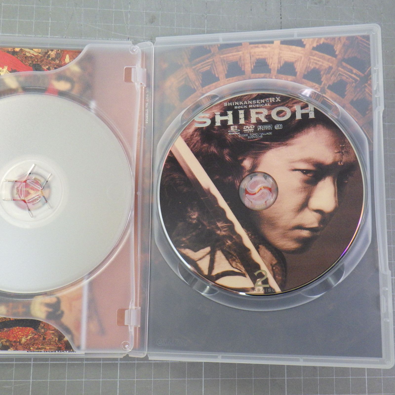 劇団☆新感線RX ロックミュージカル「SHIROH」DVD 2枚組 上川
