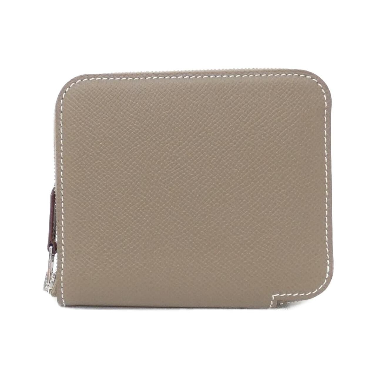 エルメス FANTAISIE BOTANIQUE シルク イン コンパクト 080204CK 財布  