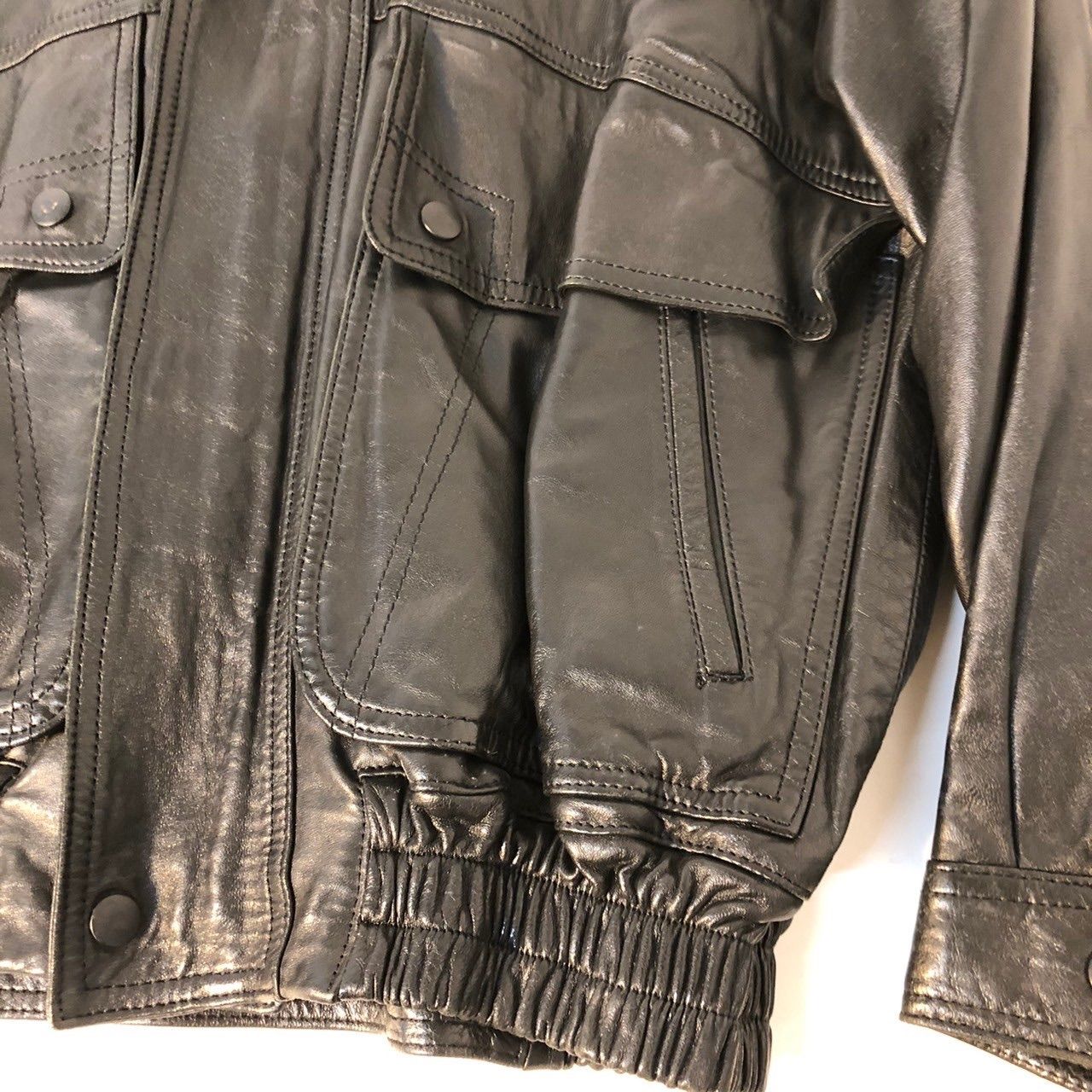 A0114-46-A Witty メンズ ラムレザージャケット 日本製 2023 阪神