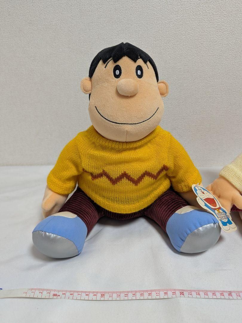 SL ジャイアン&ジャイ子 ぬいぐるみ TAITO タグ付き レトロ SL ジャイアン&ジャイ子 ぬいぐるみ TAITO タグ付き レトロ