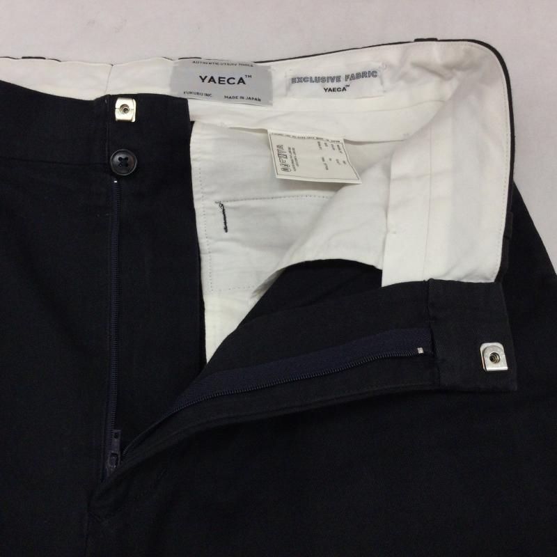 YAECA チノパン タックテーパード NAVY 〔メンズ〕 【18603