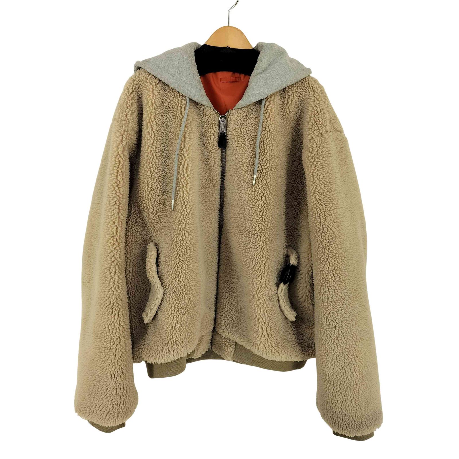 ヌビアン NUBIAN FOSTEX GARMENTS HOODED BOA BOMBER メンズ XXXL 
