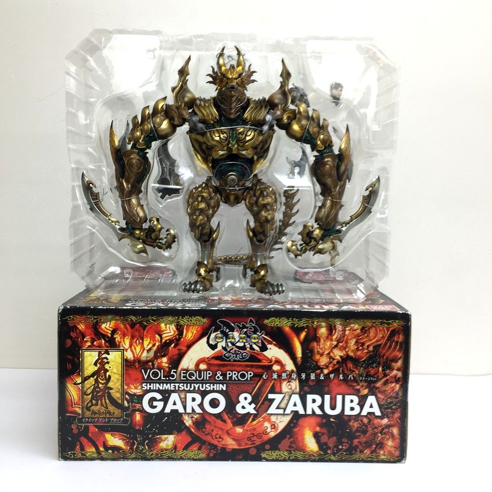 未開封品 EQUIP & PROP 心滅獣身牙狼 & ザルバ ダメージVer イクイップ