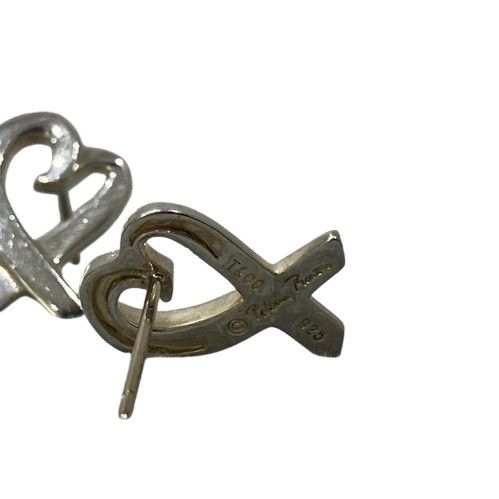 TIFFANY＆CO. ティファニー ラビングハート ピアス Ag925 Tiffany