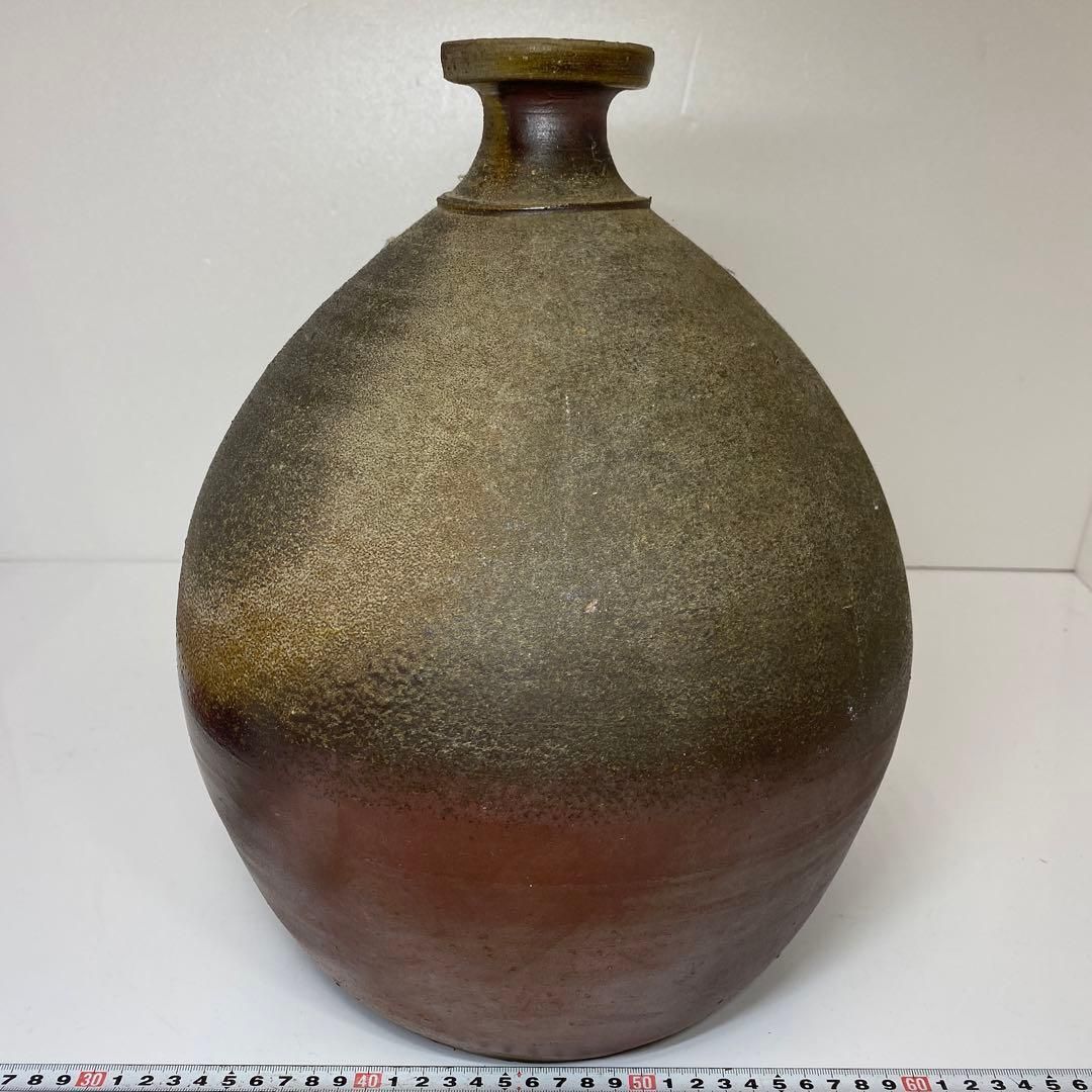大壺　高さ約53cm 吉本正 備前大壺 高さ約35cm 東H5-1111② - メルカリ