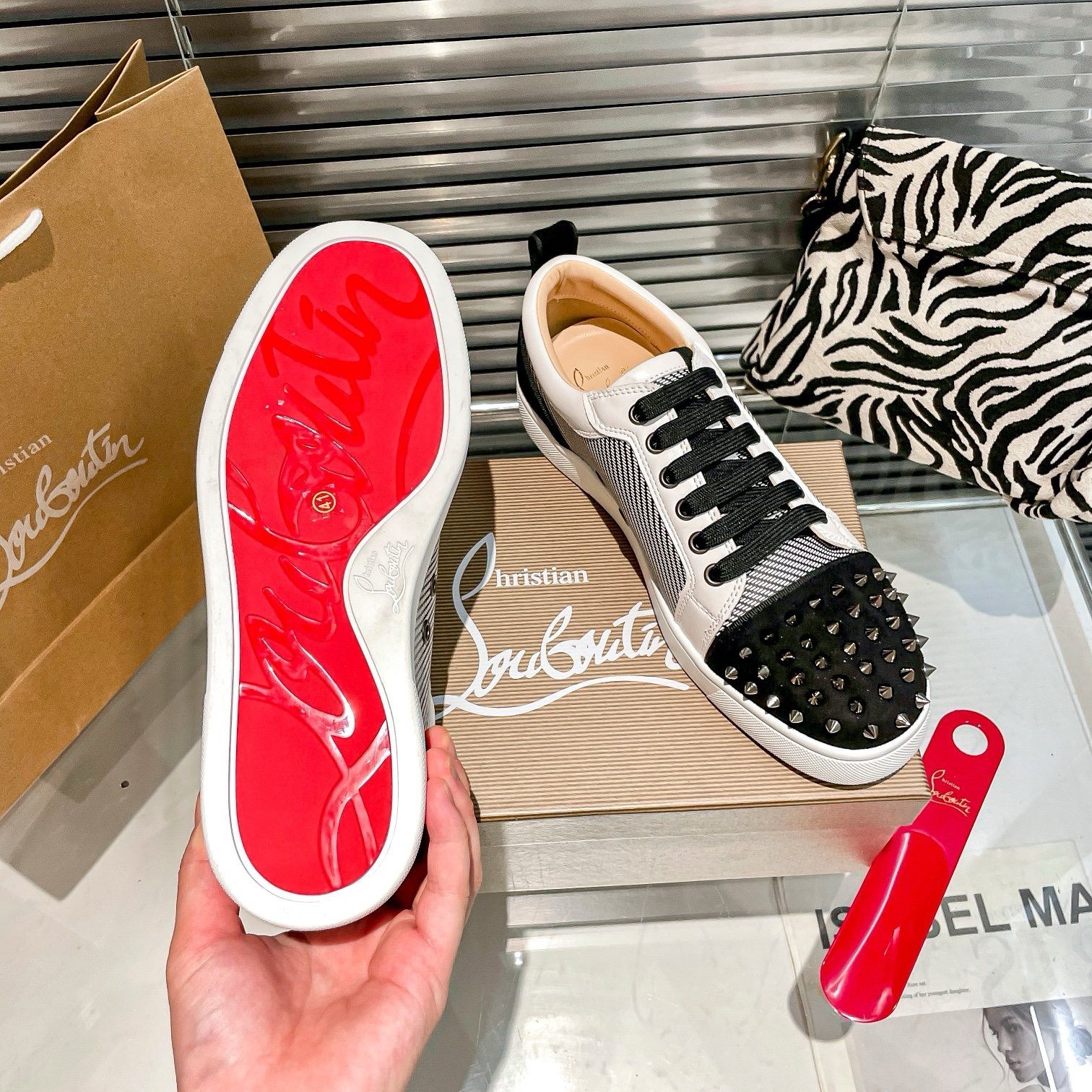 新品 Christian Louboutin クリスチャンルブタン カップル カジュアルシューズ 男女兼用 - メルカリ