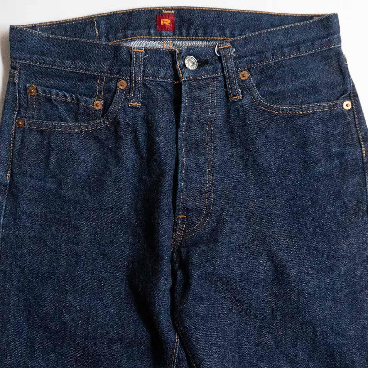 美品/濃紺】 RESOLUTE【710 デニムパンツ 】31×30 日本製