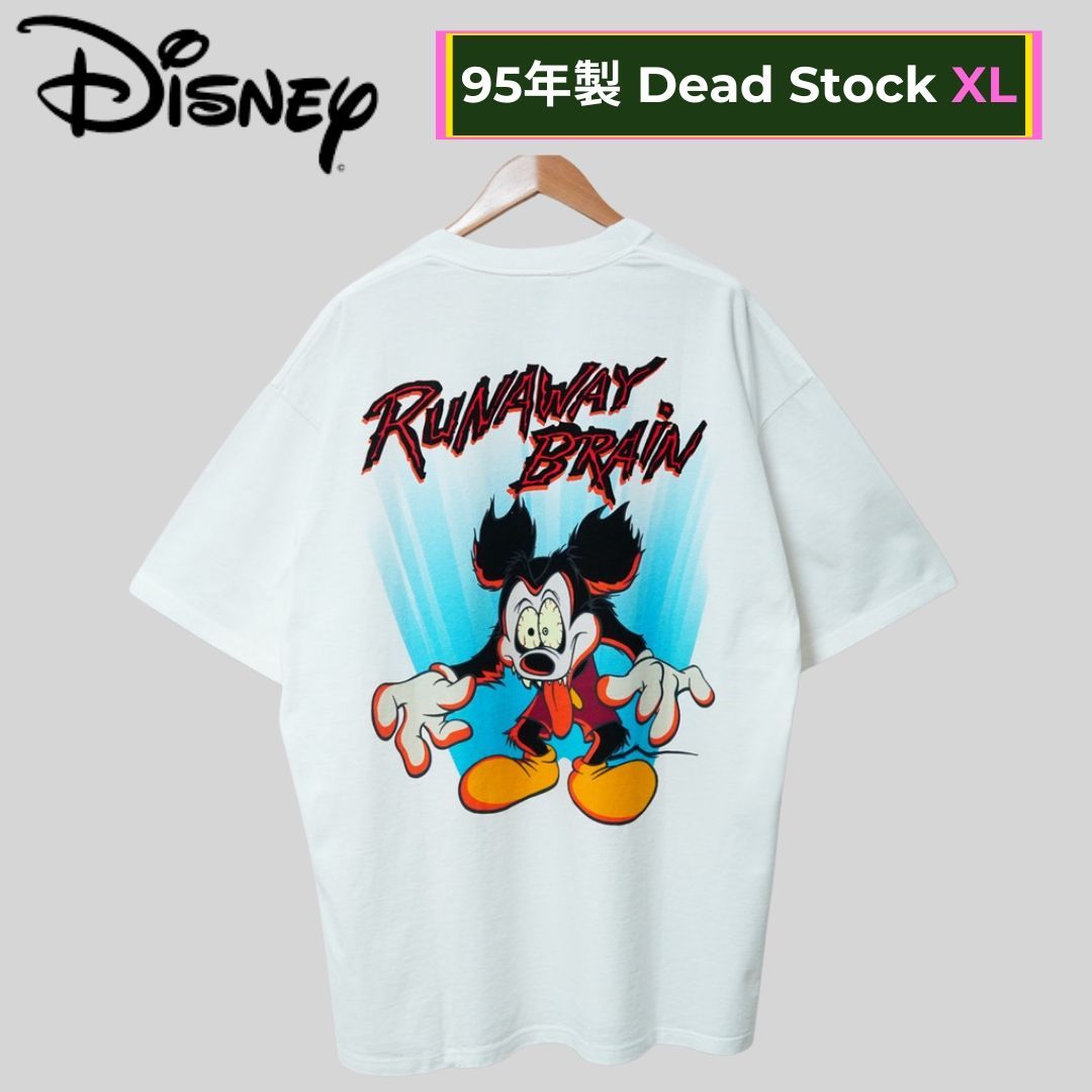 デッドストック】 ディズニー Tシャツ XL ホワイト 90s USA製