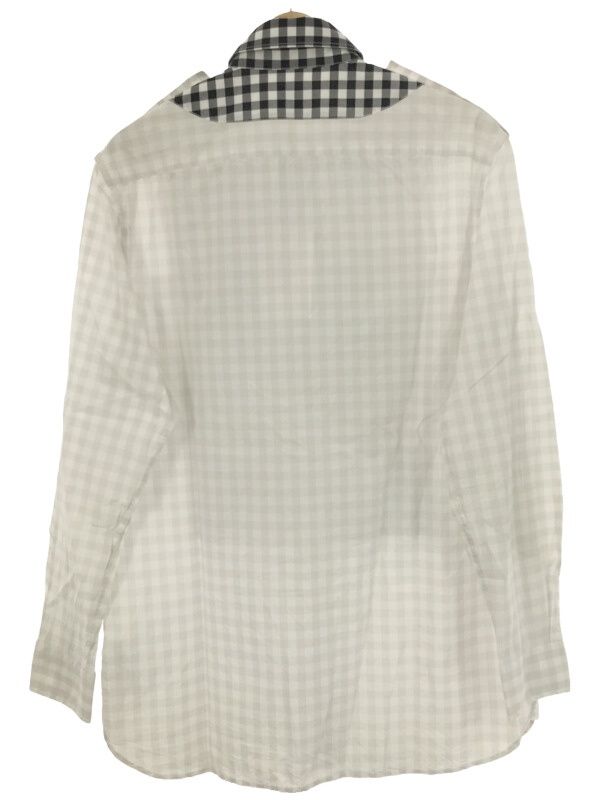 BURBERRY バーバリー 19SS ギンガムチェックパッチシャツ BURBERRY バーバリー 19SS ギンガムチェックパッチシャツ