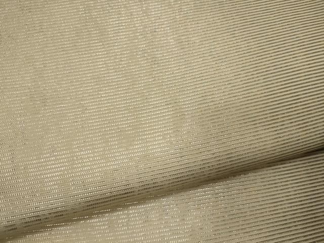 平和屋着物＊夏物 六通柄袋帯 霞文 銀糸 鈴乃屋扱い 正絹 逸品