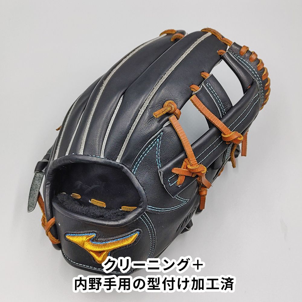 クリーニング済み (高校野球対応)】 ミズノ 硬式グローブ / 内野手用 型付け済み (mizuno グラブ)[WE1058] - メルカリ