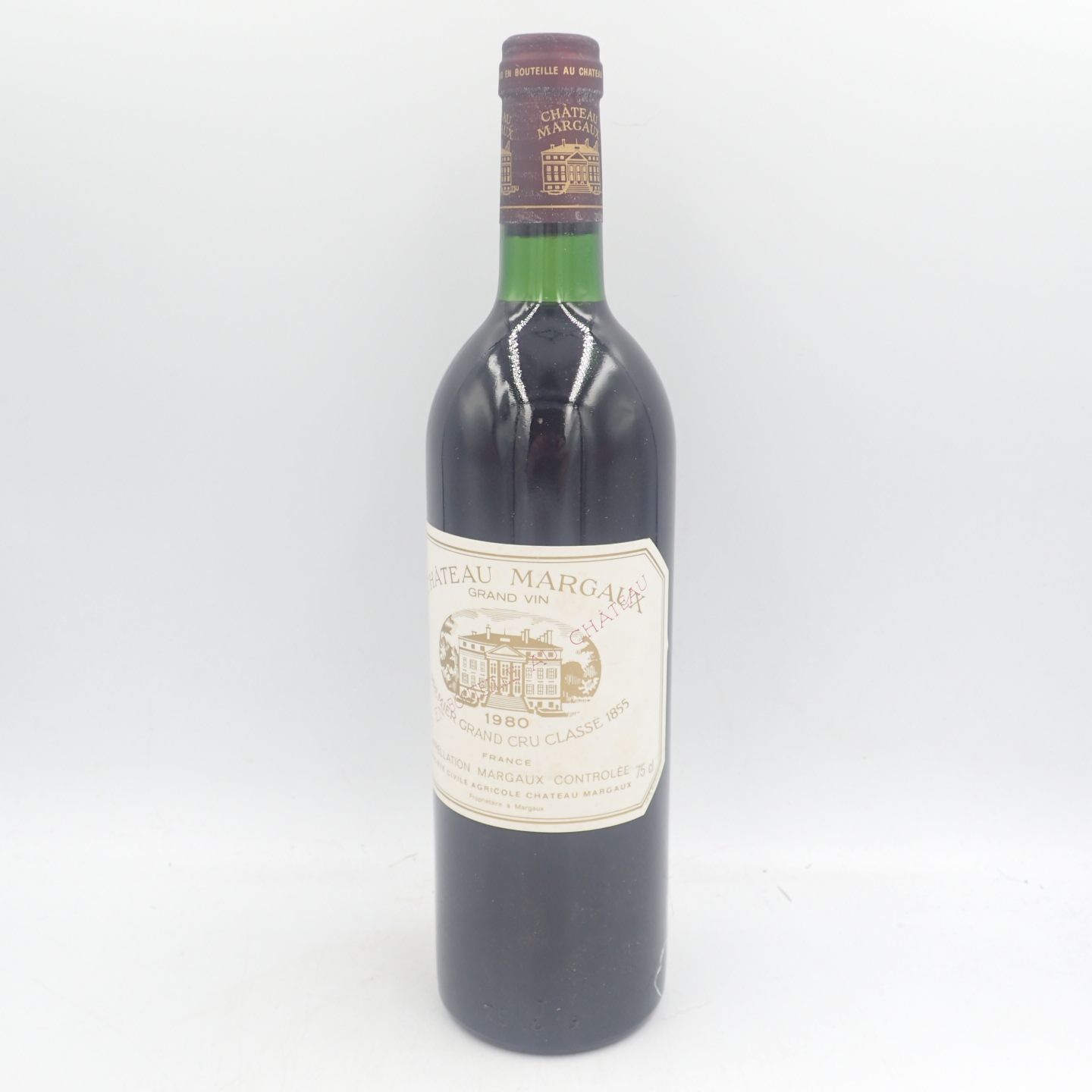 シャトー・マルゴー 1980 赤ワイン CHATEAU MARGAUX シャトー マルゴー 1980 750ml CHATEAU MARGAUX【C1】 - メルカリ