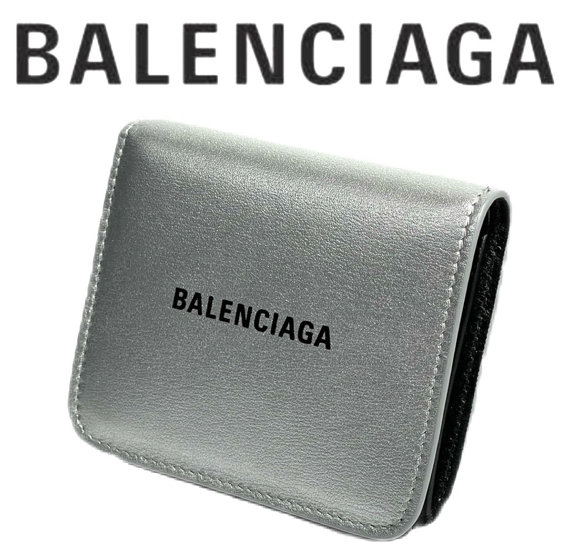 しでも Balenciaga - BALENCIAGA バレンシアガ 財布 594216 二つ折り