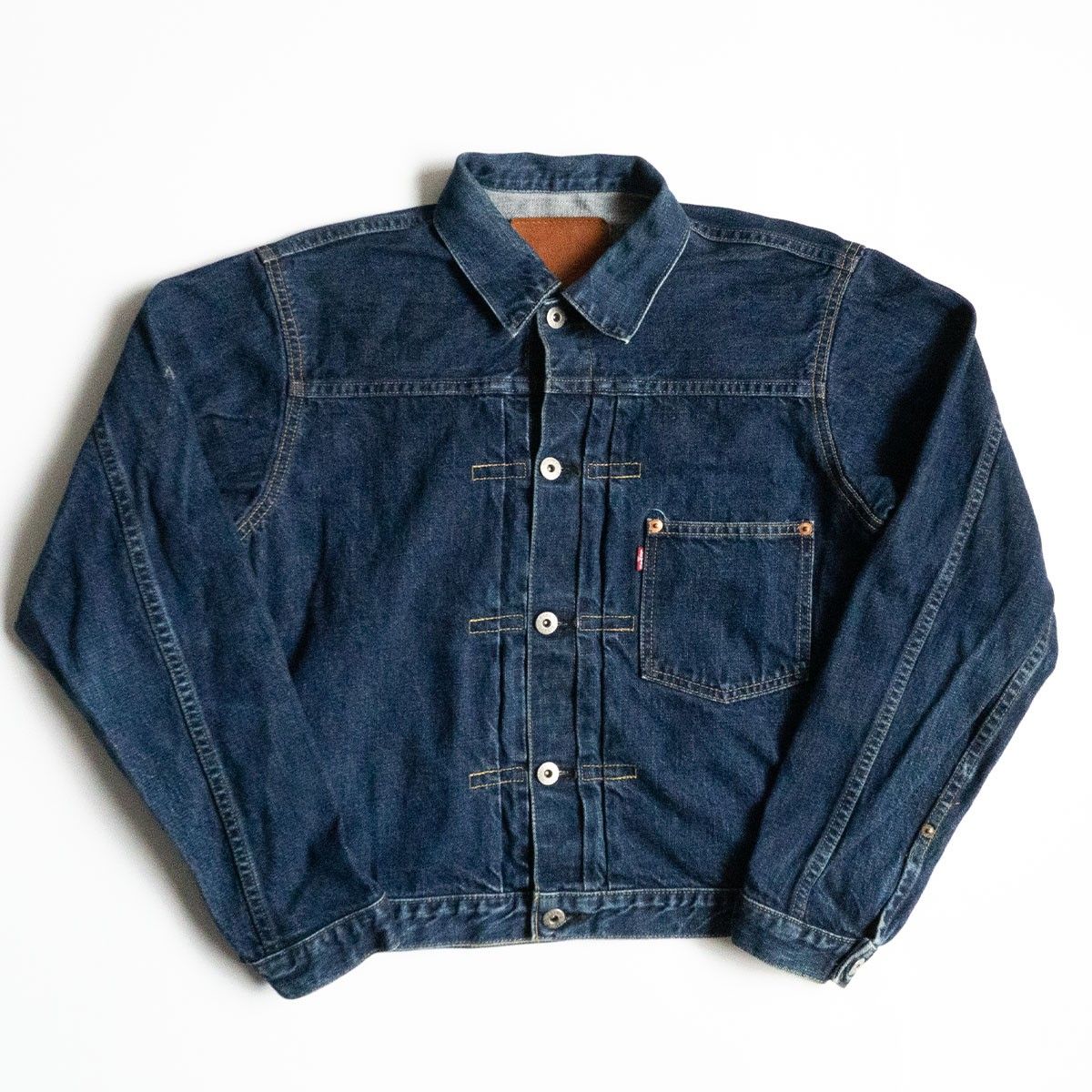 雰囲気抜群】 LEVI'S 【1st 506XX ビッグE デニムジャケット】40