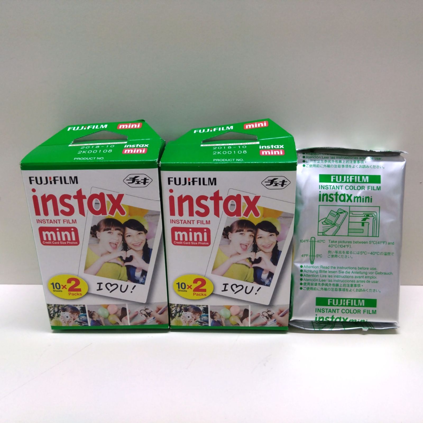 FUJIFILM instax mini チェキ 10枚