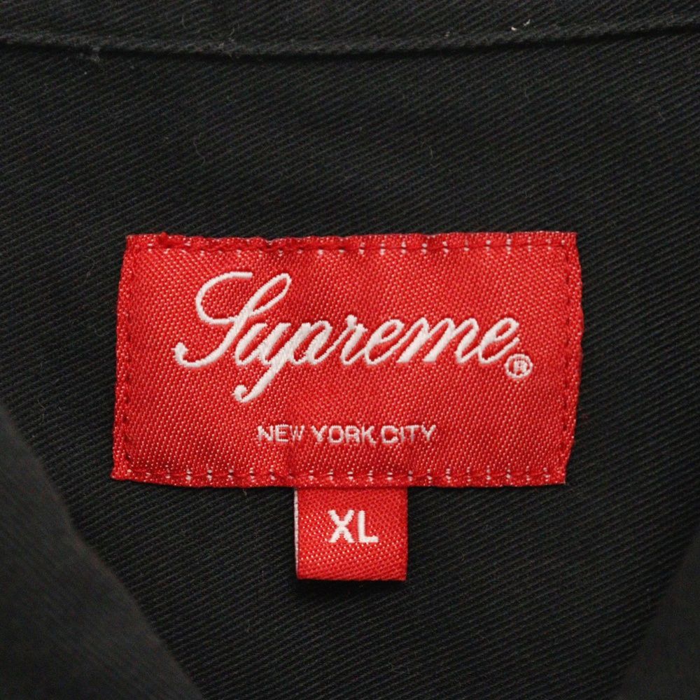 SUPREME (シュプリーム) 20AW 2-Tone Work Shirt ツートンカラー ロゴ