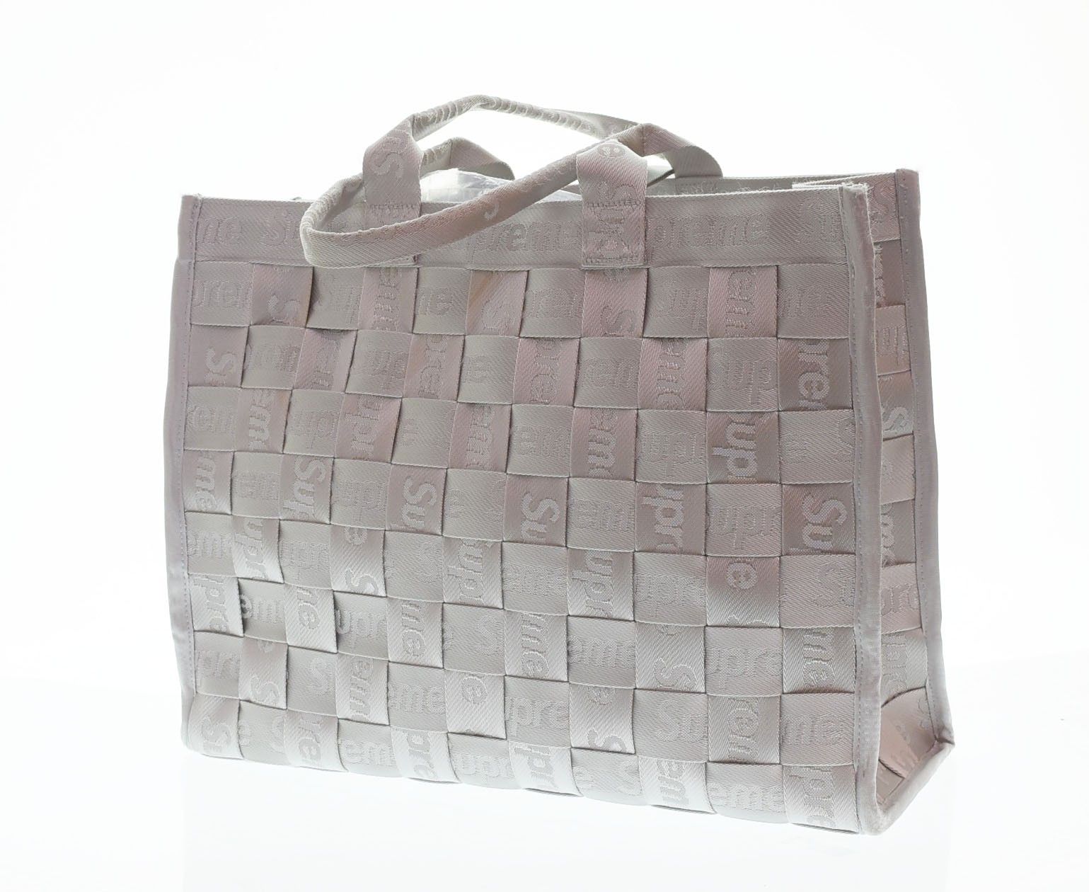 シュプリーム SUPREME 24ss Woven Tote Bag Gray バッグ メンズバッグ