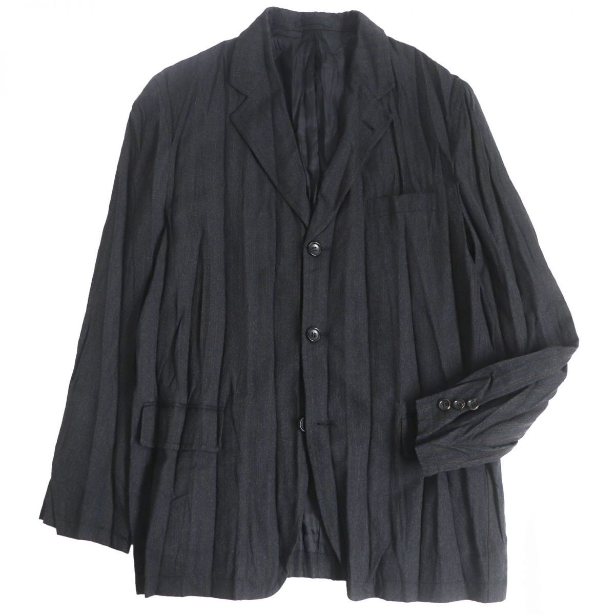 未使用品□COMME des GARCONS HOMME/コムデギャルソン オム ストライプ 