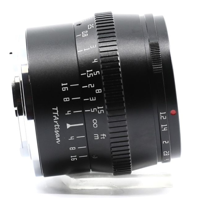 ＜ほぼ新品＞ TTArtisan 50mm f/1.2 C Xマウント 富士フイルムX レンズ 銘匠光学