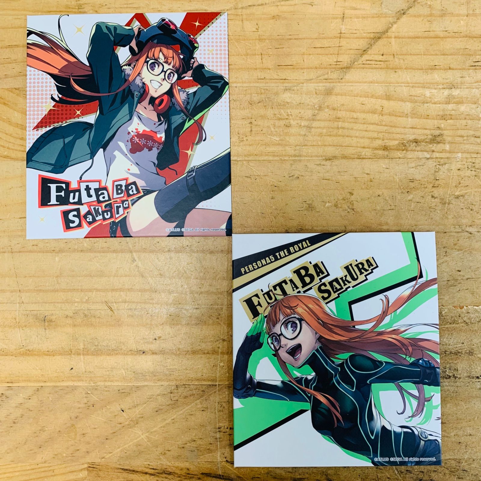 激レア ペルソナ5 セガコラボカフェ ザ・ロイヤル アートパネル 佐倉双葉