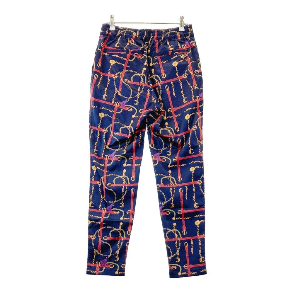 サイズ：S BEAMS GOLF ビームスゴルフ ロングパンツ ベルト総柄