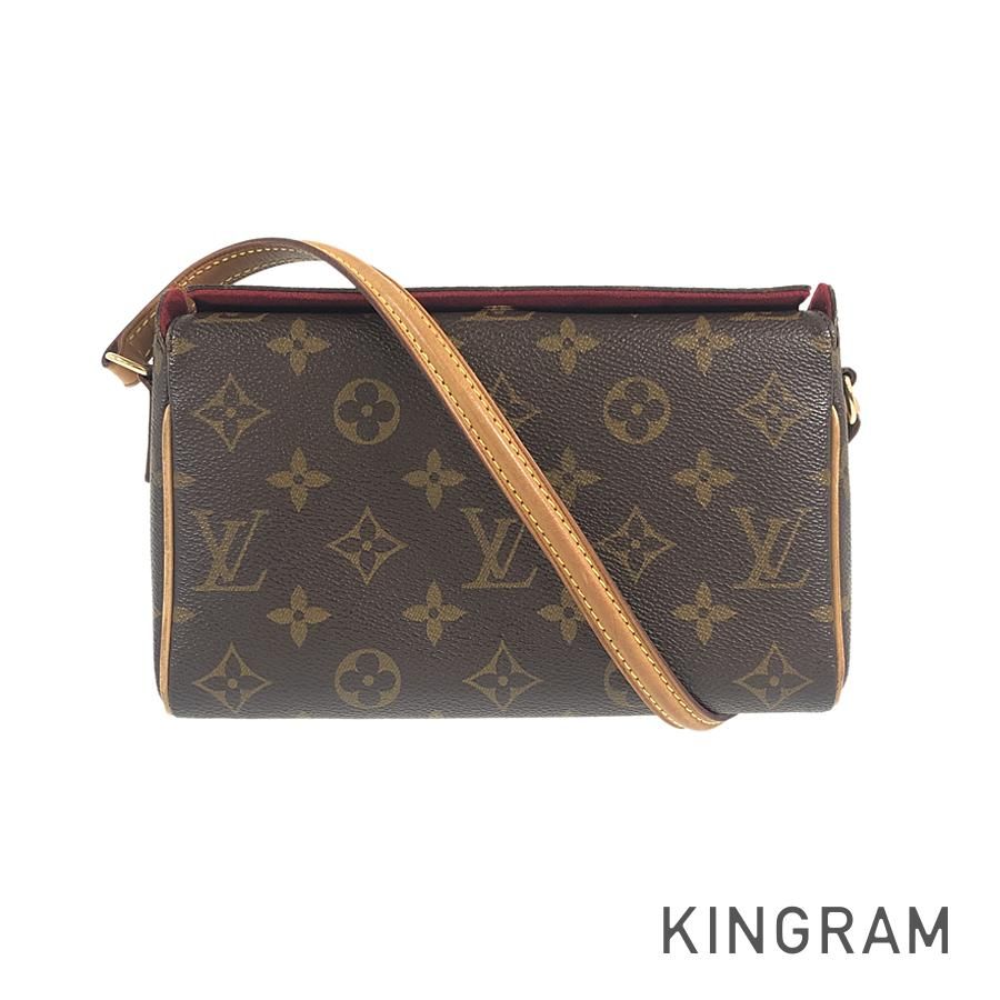 ルイ・ヴィトン LOUIS VUITTON モノグラム レシタル M51900 ブラウン