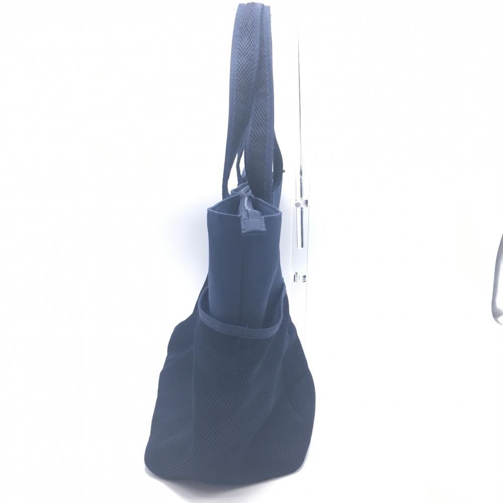 美品】ジャックバニー ロッカーバッグ ネイビー メッシュ生地 内外