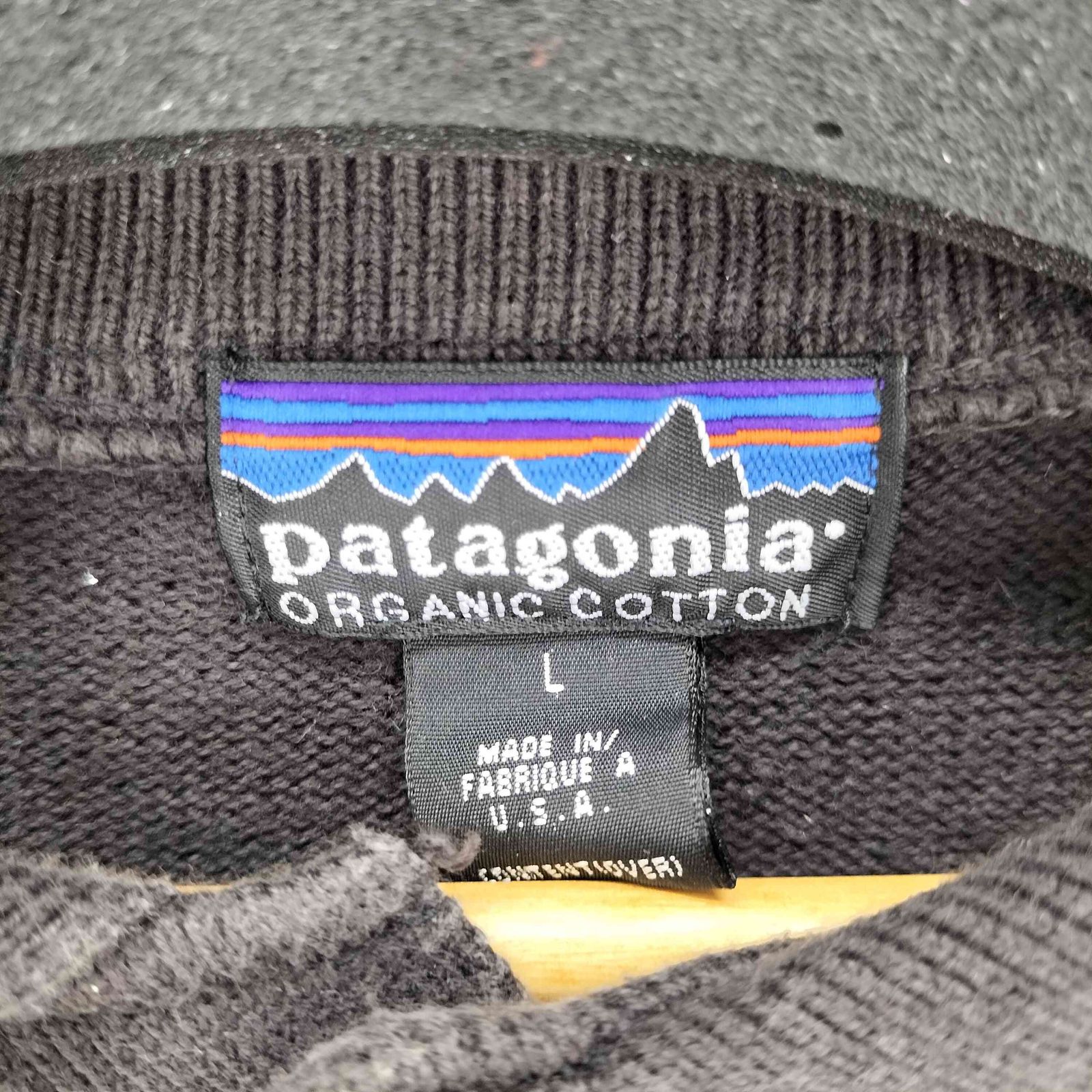 パタゴニア patagonia 90s USA製 Organic Cotton ポロシャツ L/S メンズ JPN:L