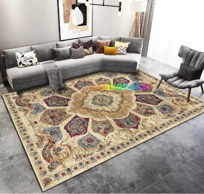 ペルシア風絨毯 豪華 家庭用カーペット 超人気 寝室 カーペット 160cm×230cm