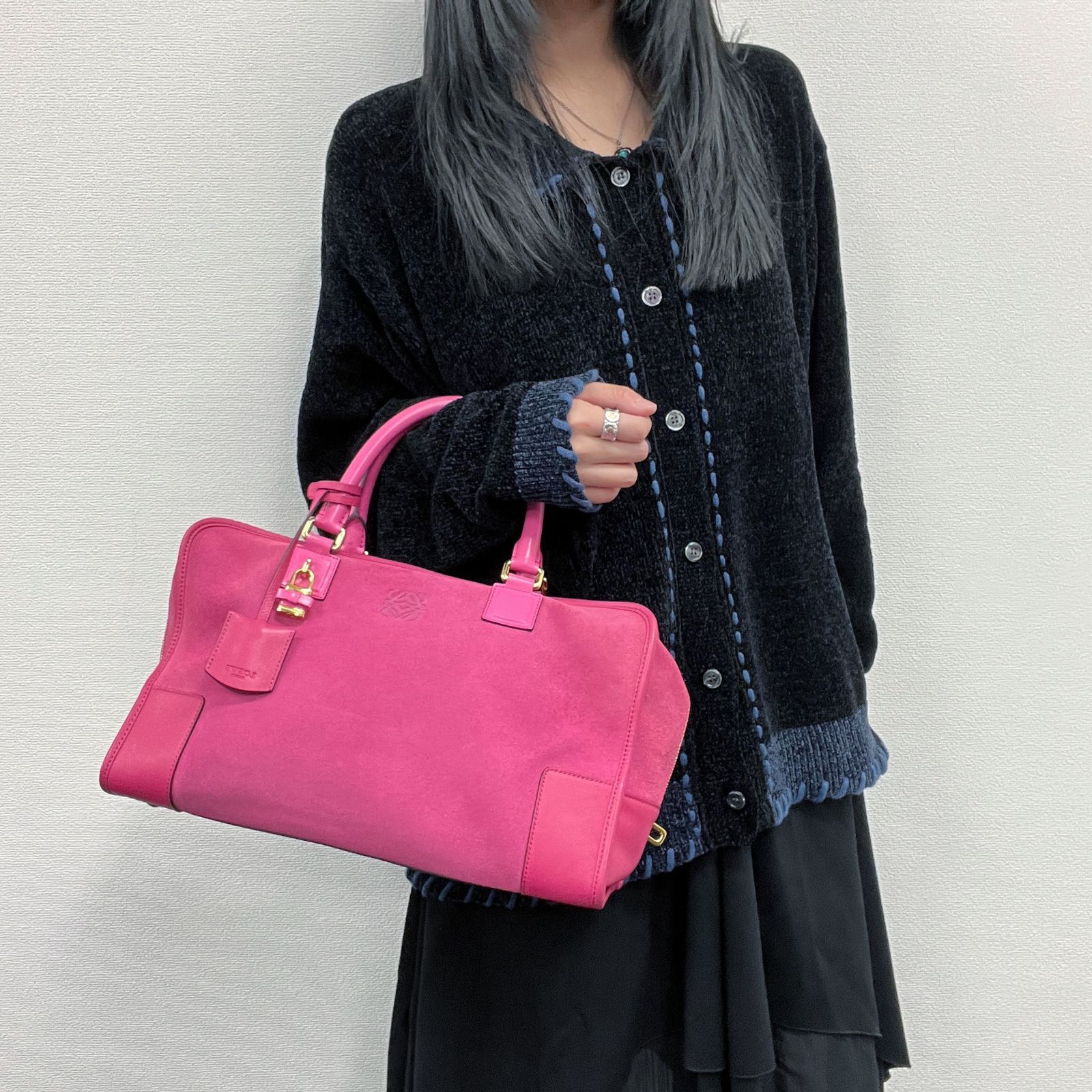 中古】LOEWE ロエベ アナグラム アマソナ36 Limited Editon