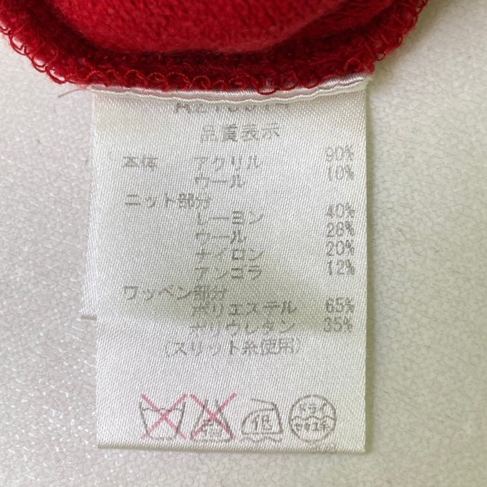 サイズ：38 ARCHIVIO アルチビオ ニット セーター レッド系