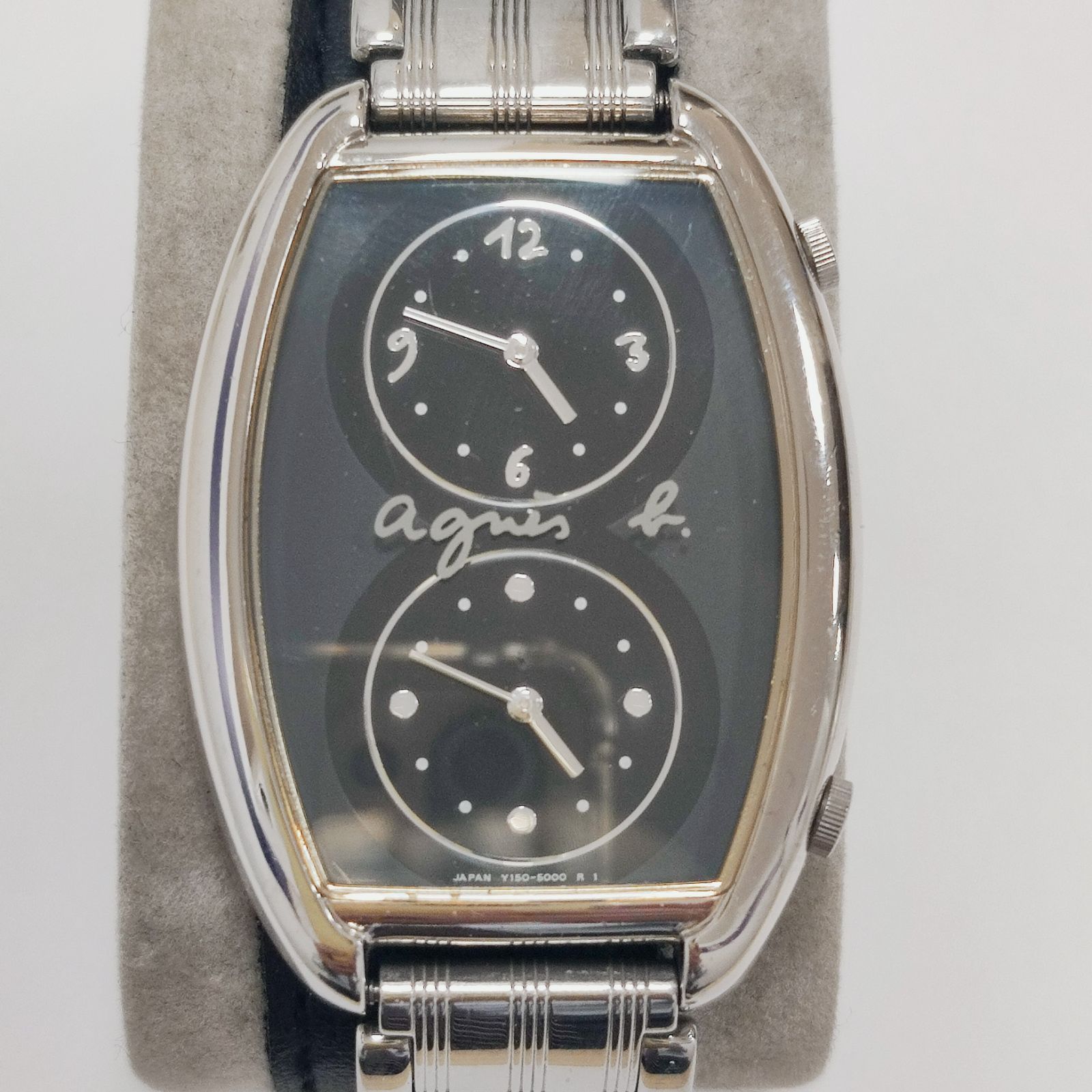 アニエスベー 腕時計 レディース 電池交換済み ベルト（社外品）交換済み agnes b. - アニエスベー 腕時計 レディース 電池交換済み