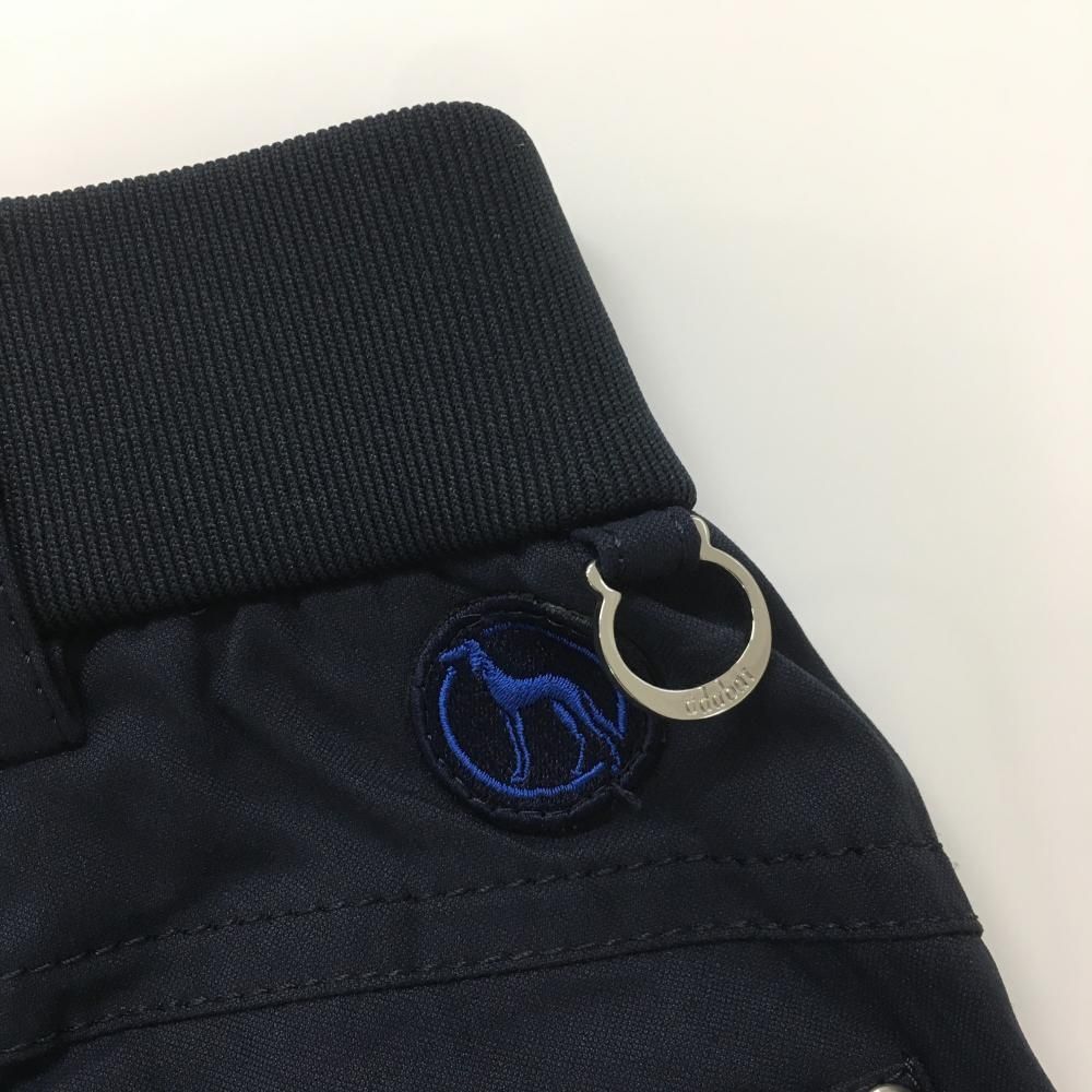超美品】アダバット パンツ ネイビー サイドウエストゴム 薄手