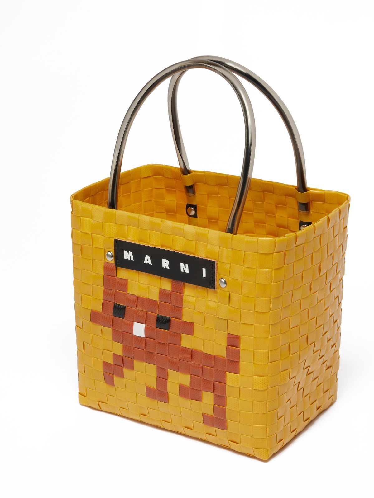 新品・残1】MARNI フラワーカフェ ピクニックバッグ ミニ イエロー 黄