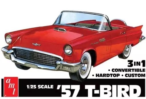 【中古】プラモデル 1/25 フォード サンダーバード 1957 3in1 [AMT1397]