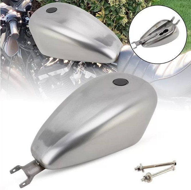 オートバイ バイク EFI 12.5L ガス 燃料タンク ガソリンタンク ハーレー スポーツスター XL883 XL1200 2007-2025用