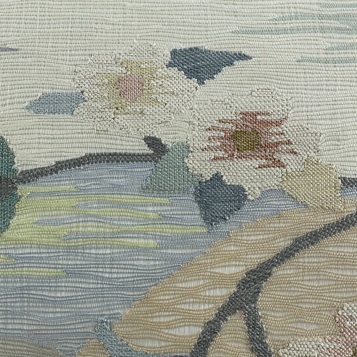 夏帯 草花