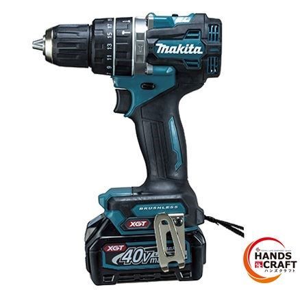 マキタ makita 40Vmax 充電式震動ドライバドリル HP002GRDX 40V2.5Ah×2 充電器 ケース付 純正品