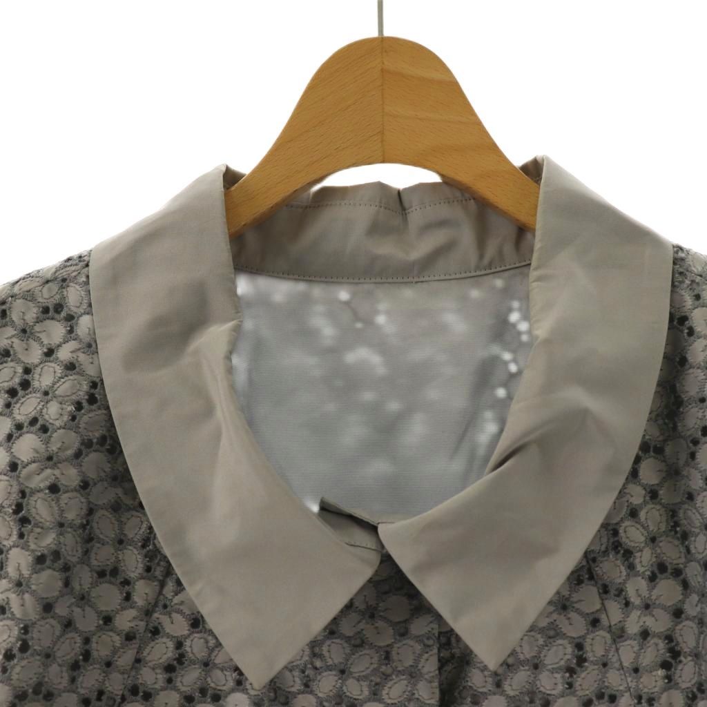 ハナエモリ HANAE MORI ジャケット　46 ハナエモリ HANAE MORI フラワーエンブロイダリーライト