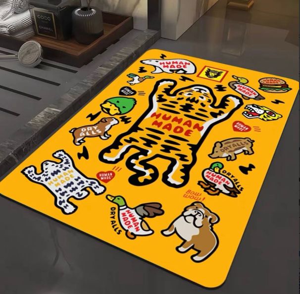 HUMAN MADE - human made TIGER RUG SMALLラグマットの通販 by はーちゃん's shop｜ヒューマンメイド ならラクマ