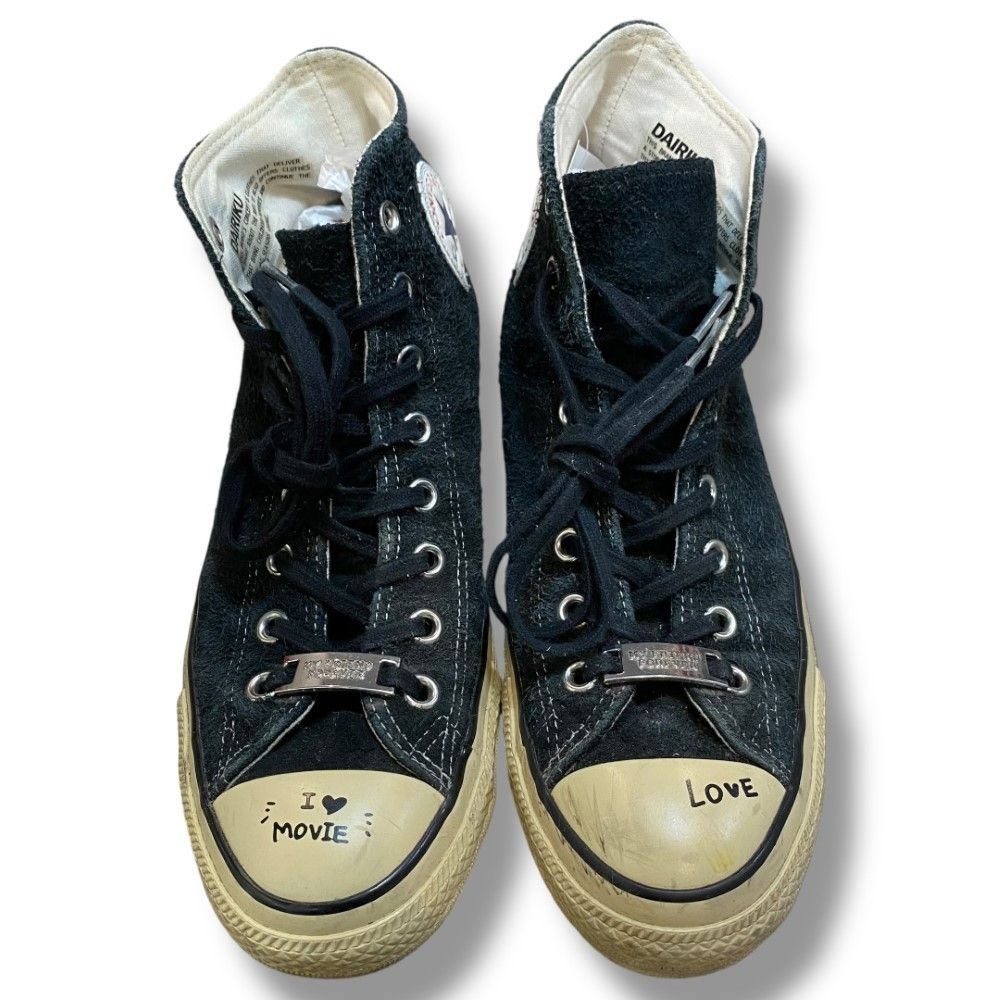 26cm CONVERSE × DAIRIKU 23AW ALL STAR US HI ブラック 23AW SN