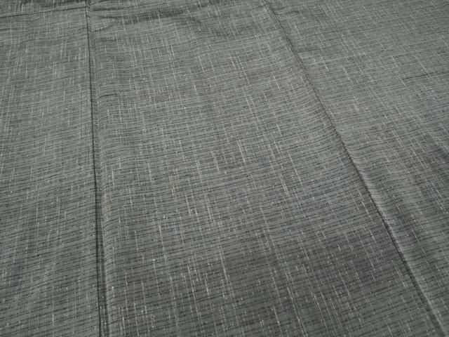 平和屋着物○男性 紬 アンサンブル 長襦袢セット 袷 霞文 正絹