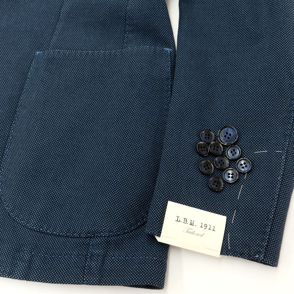 新品】エルビーエム1911 L.B.M.1911 コットンポリエステル バーズアイ  