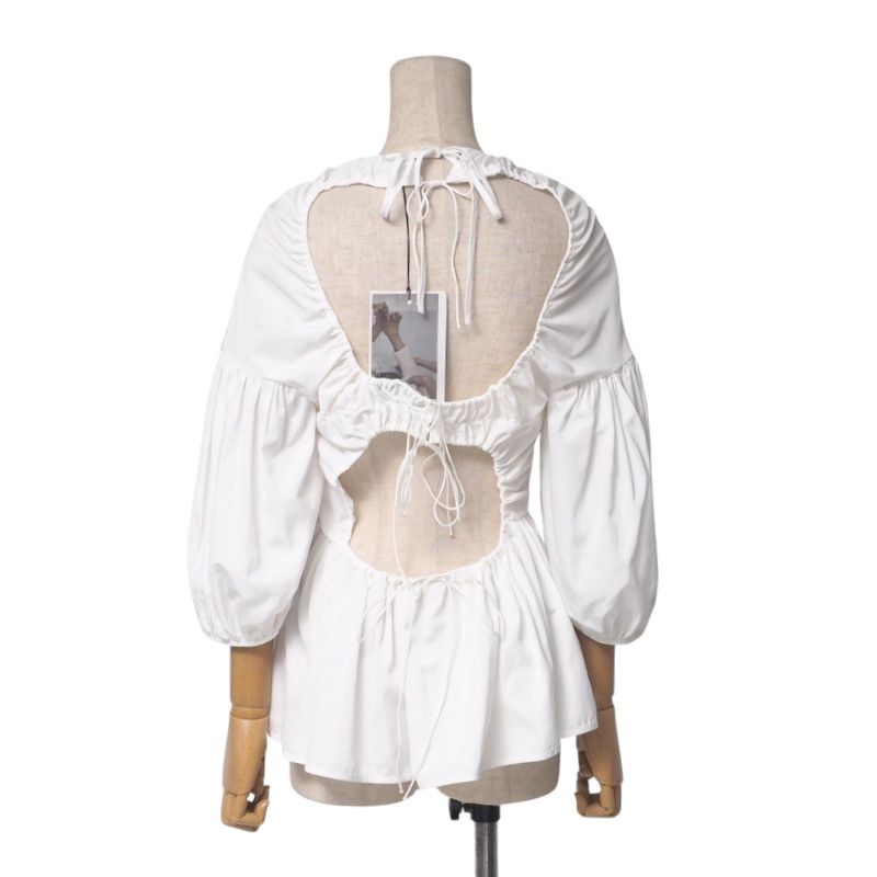 Cecilie Bahnsen ホワイト ブラウス UK 8 / US 4