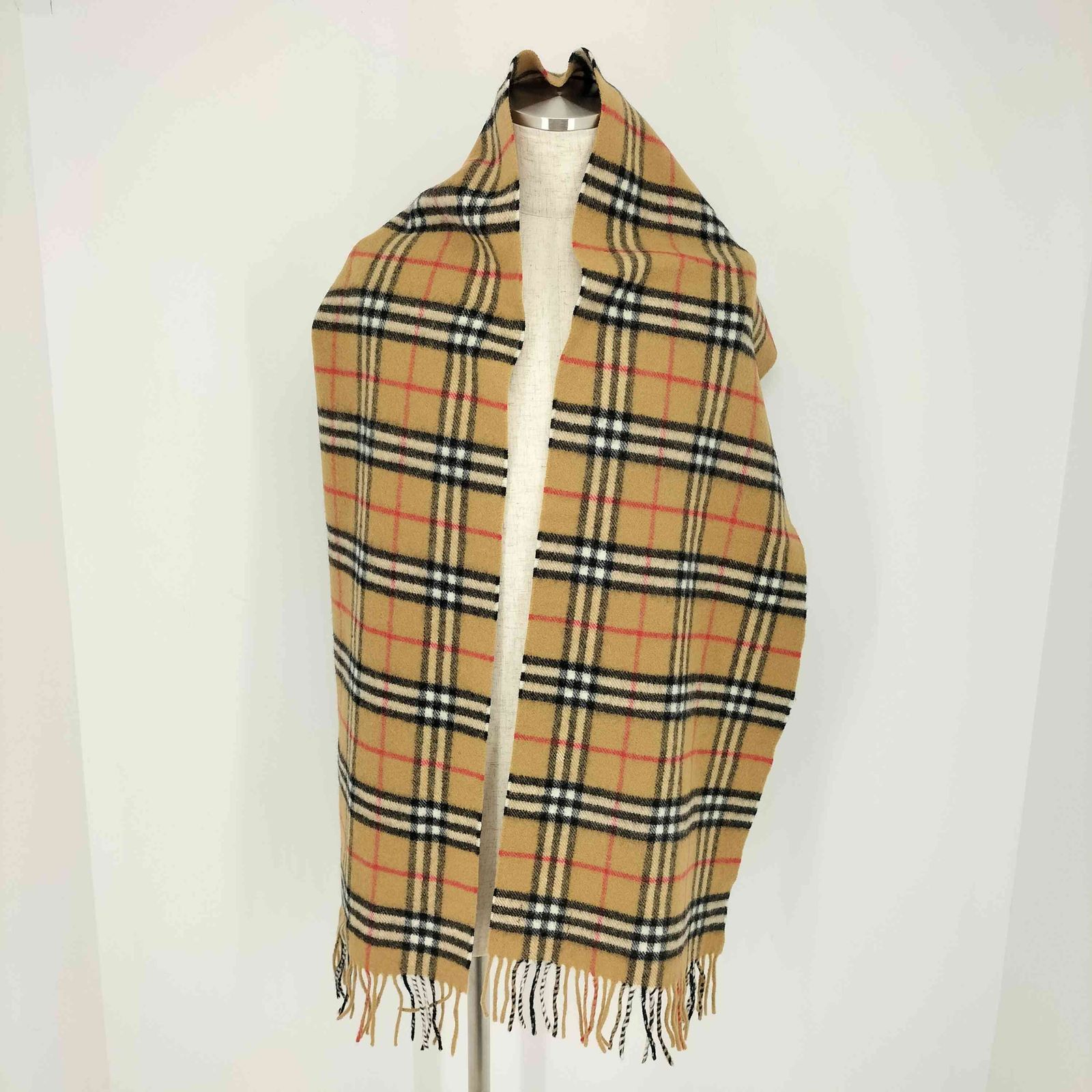 バーバリーズ BURBERRYS 英国製 LAMBSWOOL ノバチェック ウール
