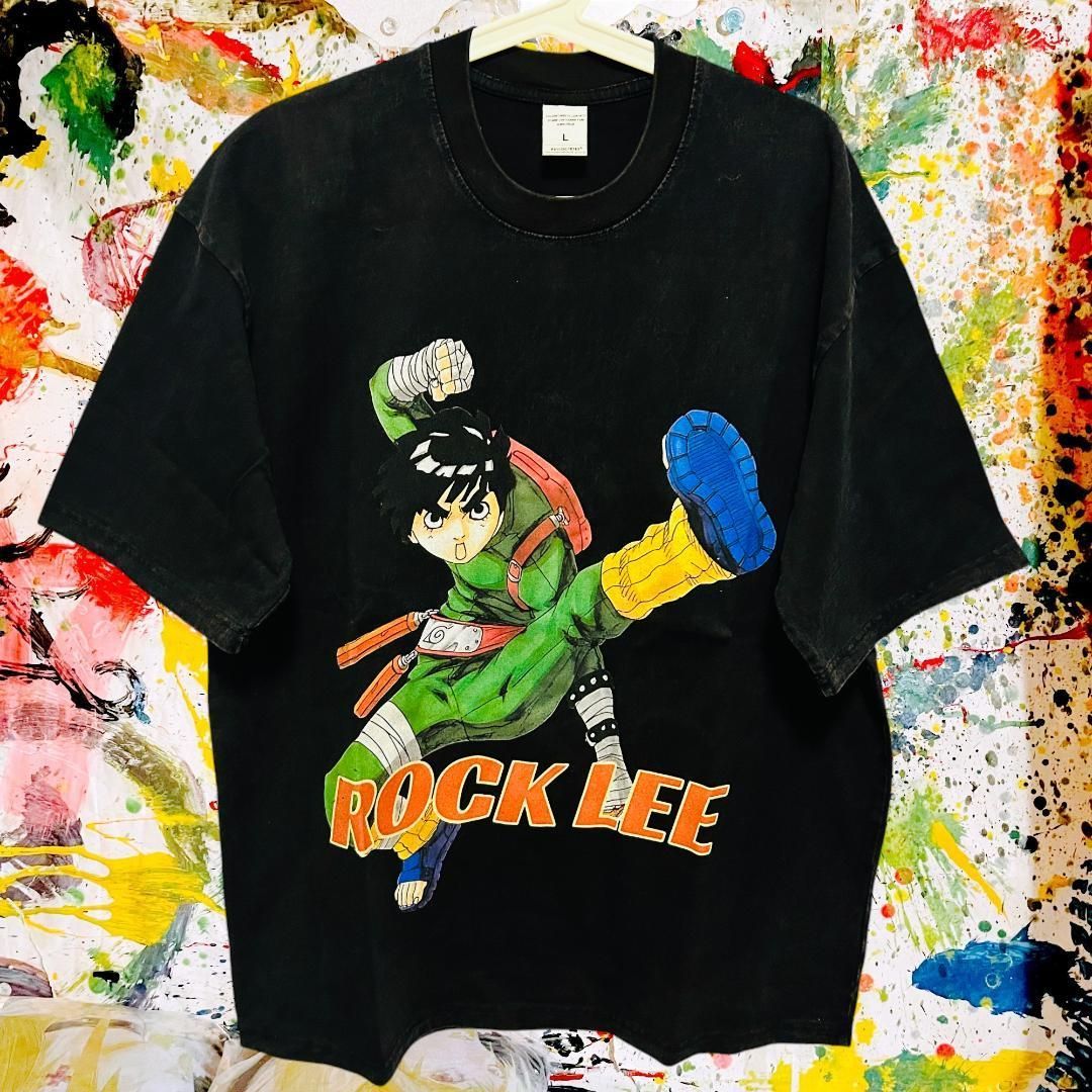 ロックリー 覚醒 メンズ Tシャツ 半袖 夏 ケミカルウォッシュ L XL