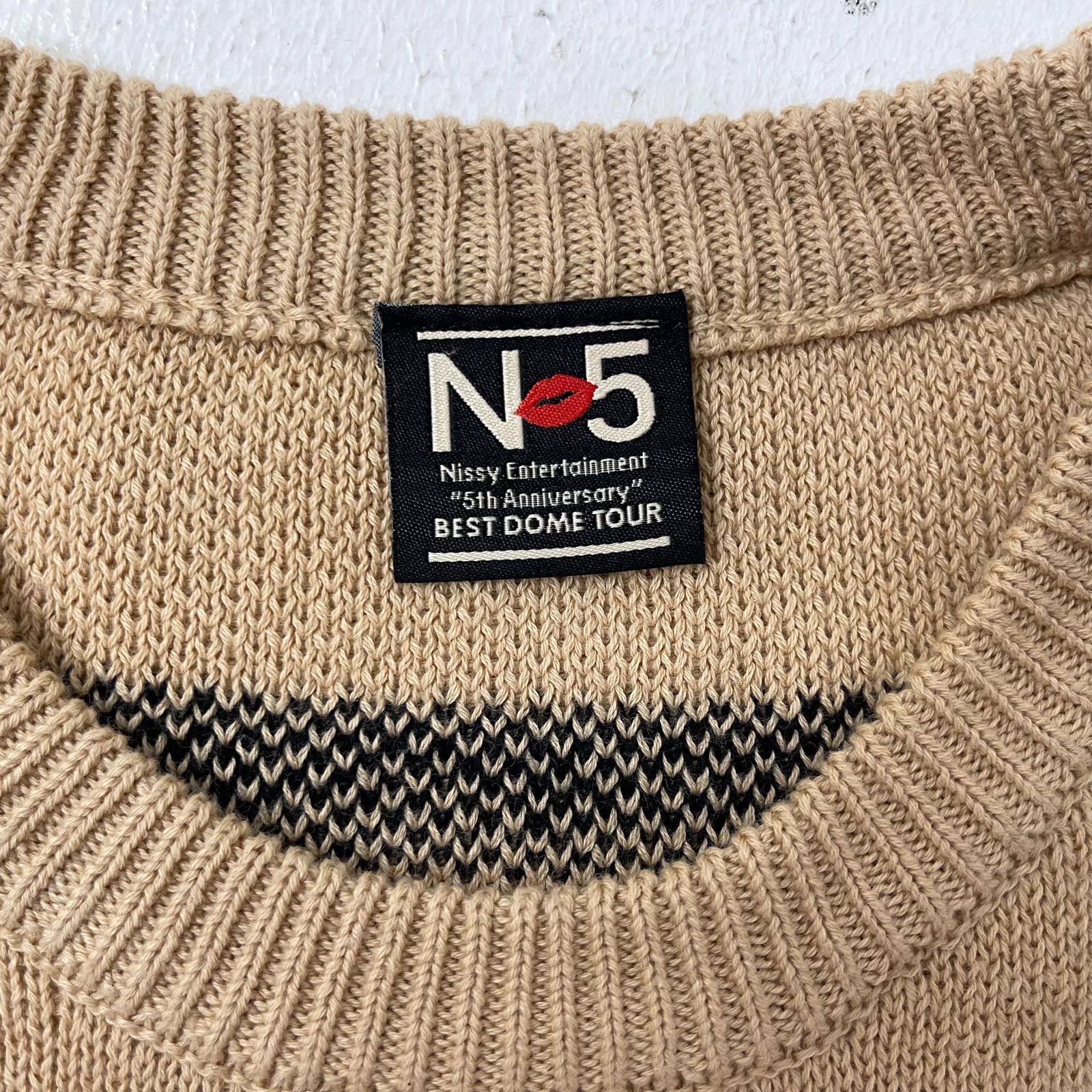 Nissy 西島隆弘 にっしー サカイ sacai 危なっかしい ニット セーター